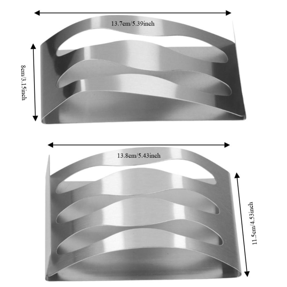 Silver Toothbrush Organizer Stainless Steel Razor stand Toothbrush Holder  Bathroom Washroom