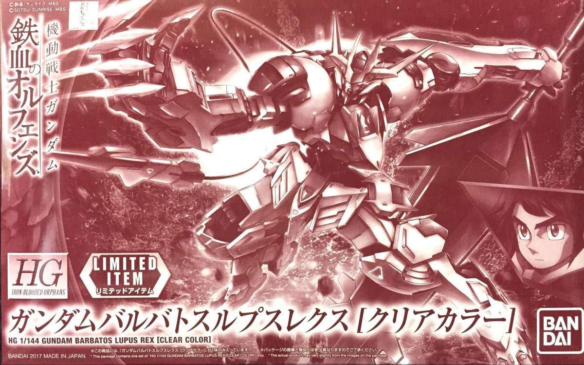 

BANDAI Event Limited HG 1/144 Gundam Barbatos Lupus Rex прозрачный цвет