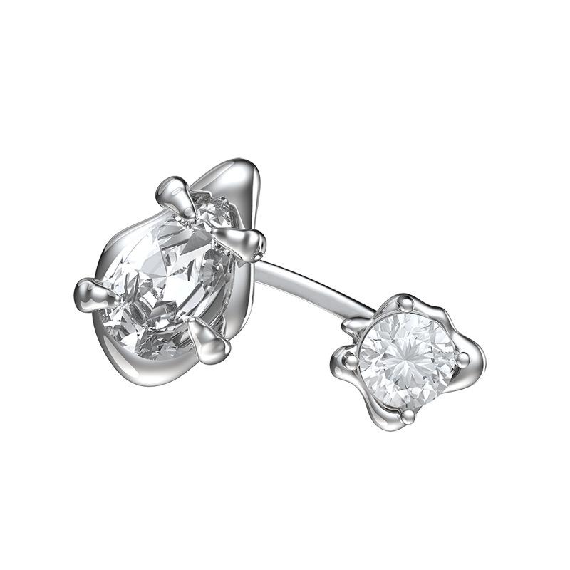 Sweet Cool Wind Spider Web Zircon Ring Niche Design Sense Hollow Spice Girl Diablo Index Finger Female Ring Female