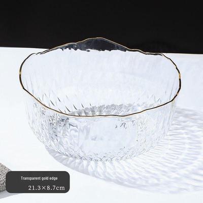 Abay Goldrand Transparente Kunststoffschalen