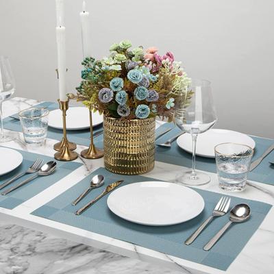 Reusable Placemat Heat-resistant Table Mats Wear-Resistant Stain-Proof Dinner Plate Mats for Home Kitchen Dining Table Protection