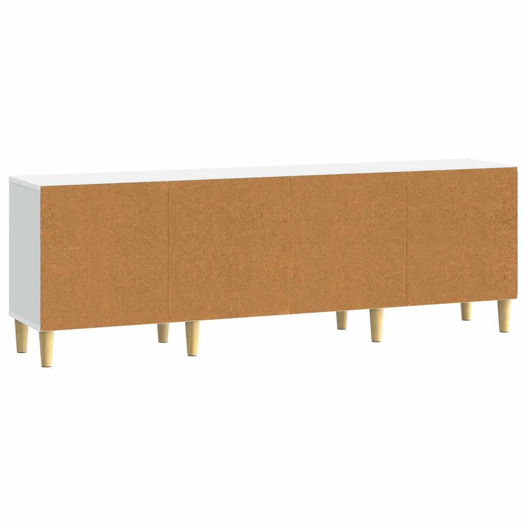 TV Stand White 150 x 31 x 50 cm Particleboard