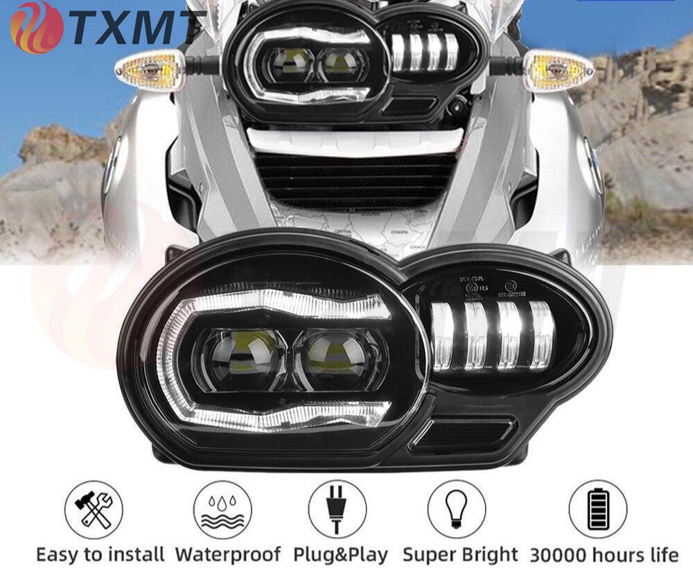 

Светодиодная фара BMW R1200GS/ADV Oil Bird в сборе с дневным ходовым огнем