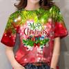 Women's printed short-sleeved T-shirt
