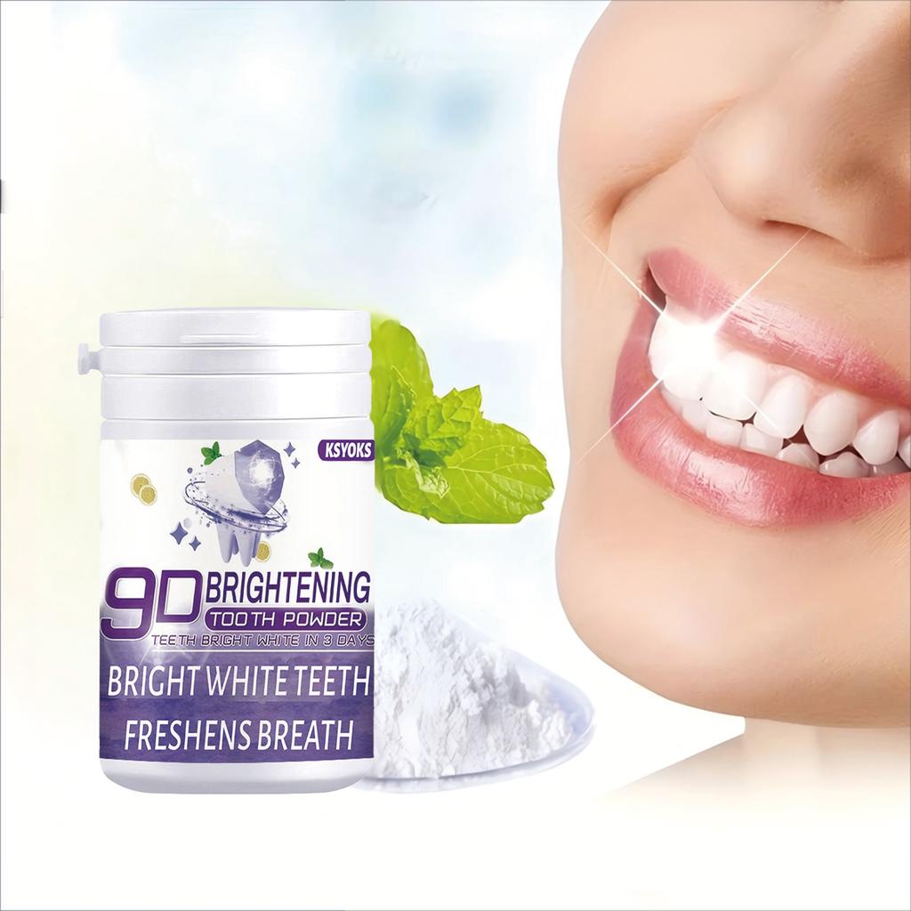 Remove Dirt and Help Create a Clean Oral Environment. Dental Powder Has a Gentle and Efficient Cleaning Power