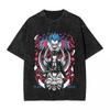 T-shirt da Uomo Anime DEATH NOTE Yagami Light L·Lawliet MisaMisa Lavata Manga Oversize Y2k T-shirt Cotone T-shirt Harajuku Maschile