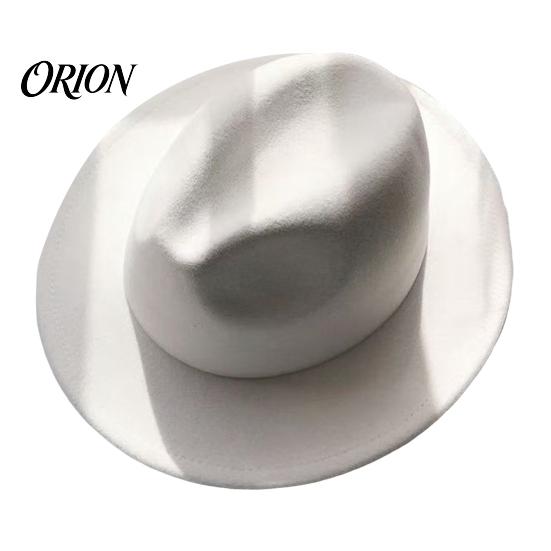 Trendig Daglig Användning Hatt Unisex Fedora Hatt, Kort Brätte Ullblandning Retro Panama Keps, Filt Vinter för Män Kvinnor 1920-tals Festkostym Sofistikerad Formell