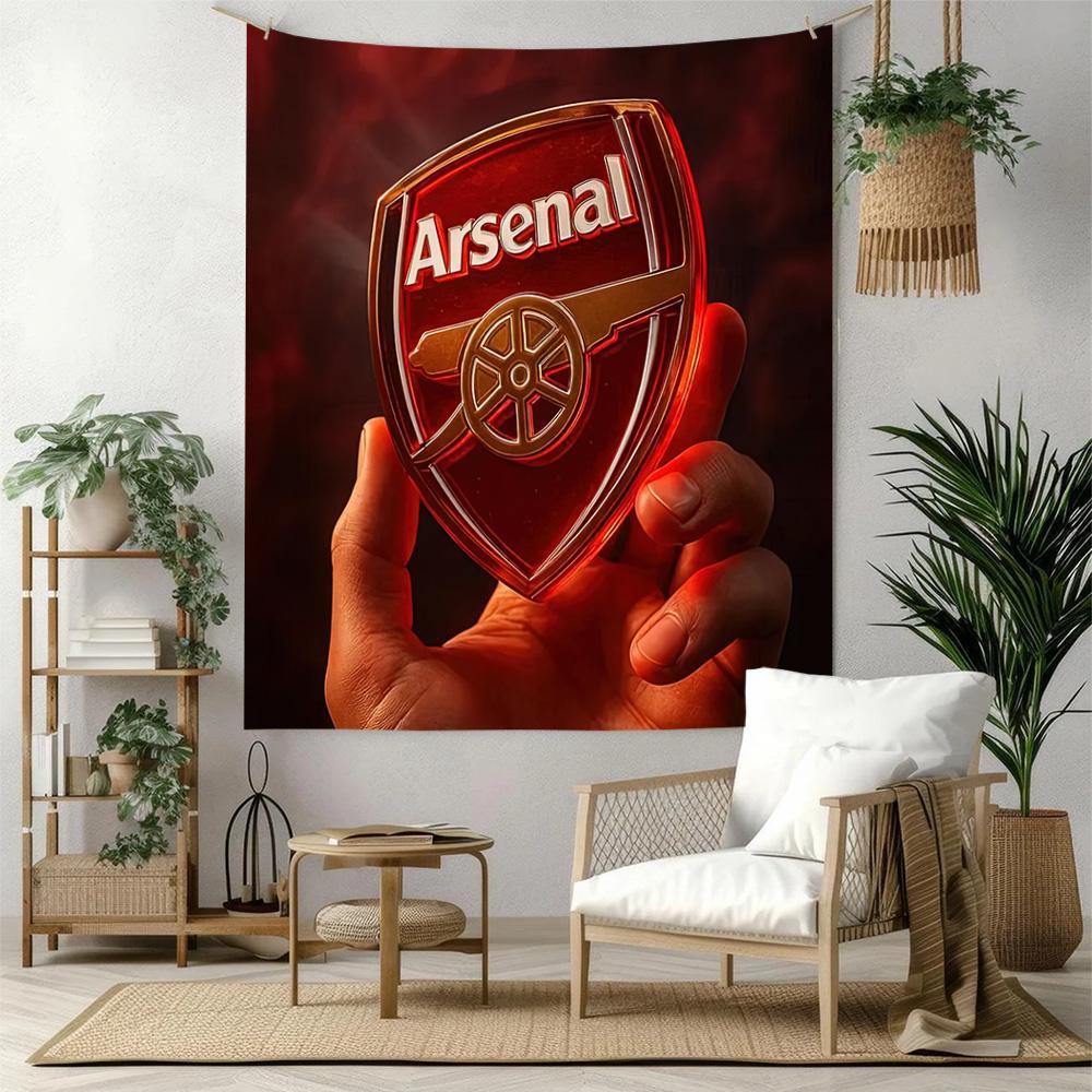 Arsenal Wall Decor Tapestry Art For Pet Memorial Birthdaywedding Party Backdrop Family Gift