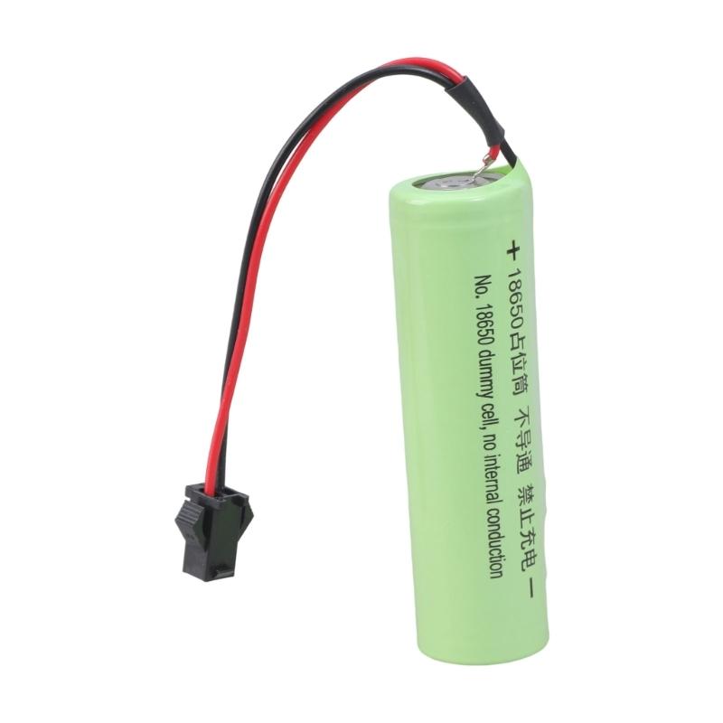 18650 Dummy Fake Battery Shell Placeholder Cylinder Conductor Connector for Electronic Device Power Conversion