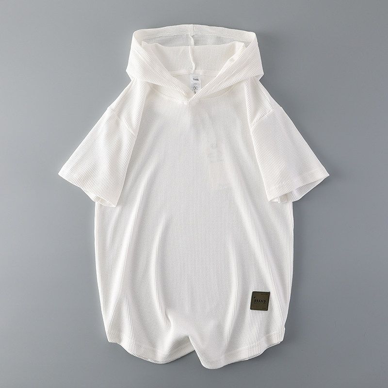 Heavy Hooded Export Short-Sleeved T-shirt White L