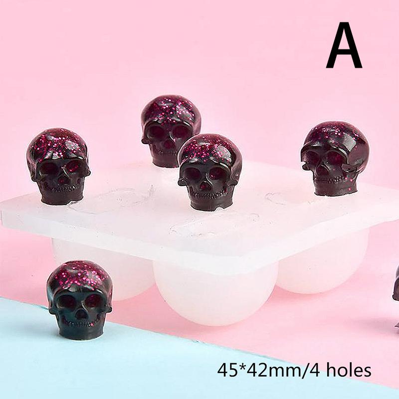 Bracelet And Skull Silicone Mold Diy Beads Epoxy Resin Jewelry Pendant Mold A