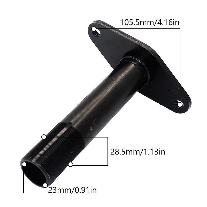 8 Inch Electric Scooter Front Fork Mini Flat Fork Connecting Shock Absorber Cannula Spring Shock Absorber Replacement Parts чёрный