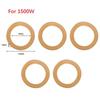 5Pcs Rubber Piston Rings Wear-resistance Insulation Pump Cylinder Insulation Rings Air Compressor Parts