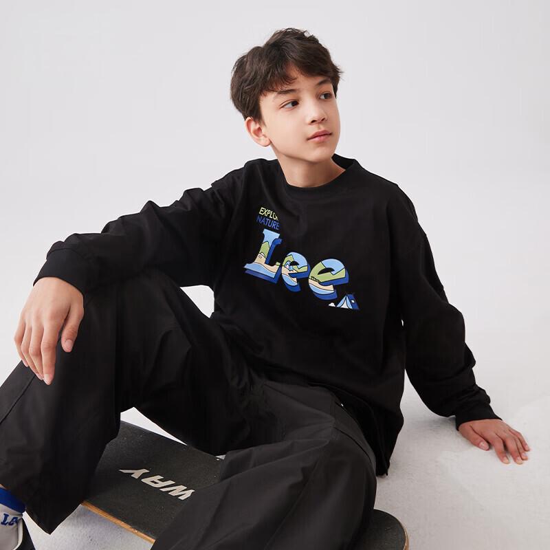 LeeKids Unisex Cotton Long-Sleeve T-Shirt 140