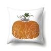 Thanksgiving Pillowcase Blessing Maple Leaf Pumpkin Sofa Cushion Cover Office Home Living Room Pillowcase