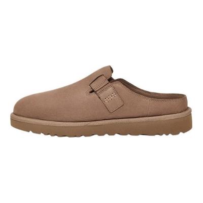 Round Toe Slip-On Non-Slip Clog Slippers Men Slippers Brown 1166736-CRBO
