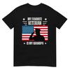 Veterans Day Military My Favorite Veteran Is My Grandpa Kids T-Shirt
