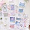 1 PC Kawaii Ins Japanese Style PVC Stamp Stickers Creative Decoration DIY Scrapbook Travel Diary Aesthetic Stationery Stickers