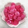 50Pcs 12Mm Color Resin Cat Eye Button Pearllight Bowl Shape Four Eye Button Wedding Decoration Sewing Accessories
