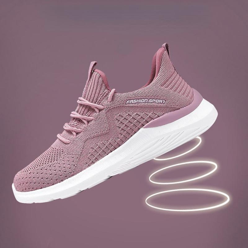 Spring and Autumn Mother Sports Shoes Middle-aged and Elderly Walking Shoes Non-slip Lightweight Soft-soled Shoes for The Elderly