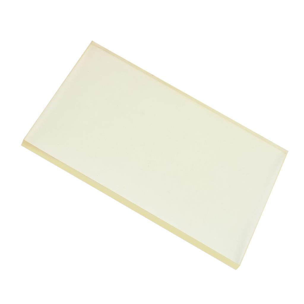 Leather Craft Rubber Mute Board Cutting Hole Punch Stamping Tool Craft DIY