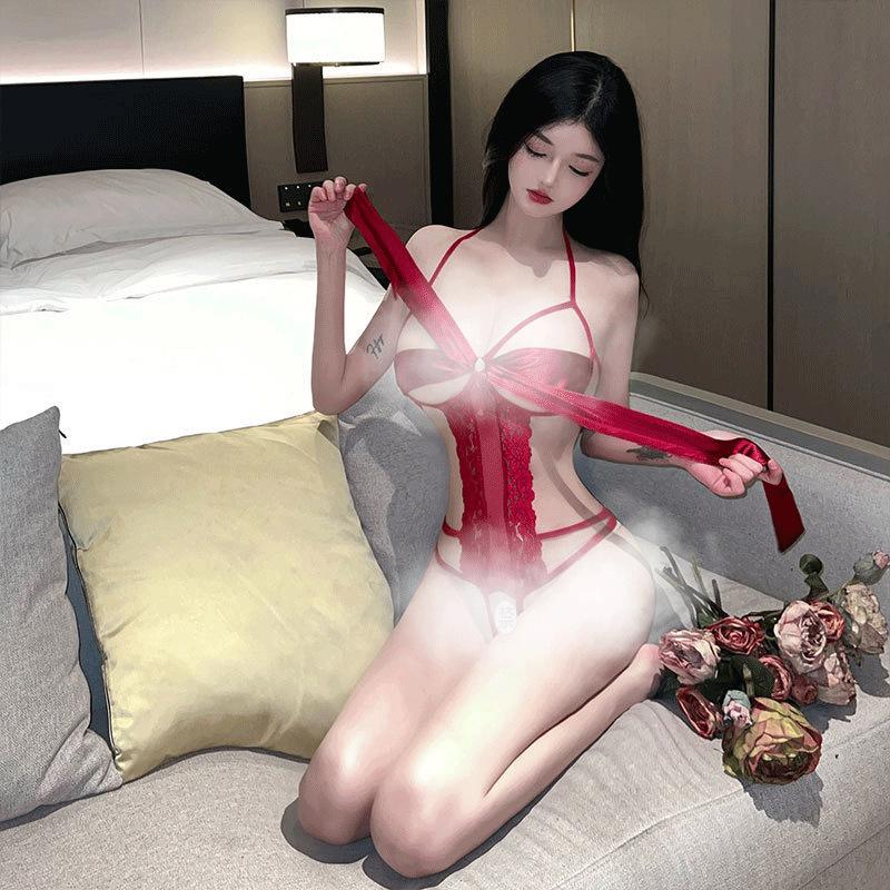 New Ribbon Hollow Sling Lace Lace Waist Hot Neck Hanging
