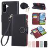 Phone Case for Samsung Galaxy A36 A56 A16 A26 A06 A05 A35 A55 A24 A34 A54 A25 A15 A14 A33 A53 A52 Crossbody Zipper WalletCover