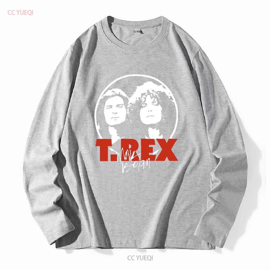 Vtg T REX Marc Bolan Music Lover Heavy Cotton Black Shirt S 5XL NN002 long or short sleeves vintage Washed Breathable Slightly