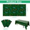 3Pcs Dinosaur Party Tablecloths Plastic Waterproof Oil-proof Reusable Decorative Dinosaur Table Covers for Kid Birthday Party