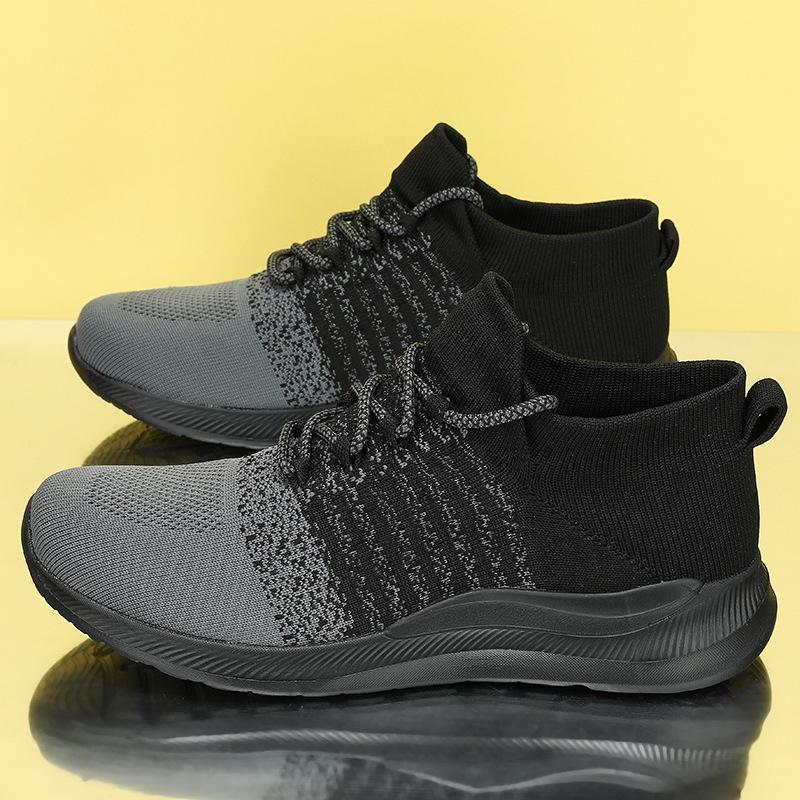 

Летающая тканая женская обувь сетчатая обувь большой размер мужская обувь повседневная обувь сетчатая обувь эластичная пара сетчатая спортивная 36