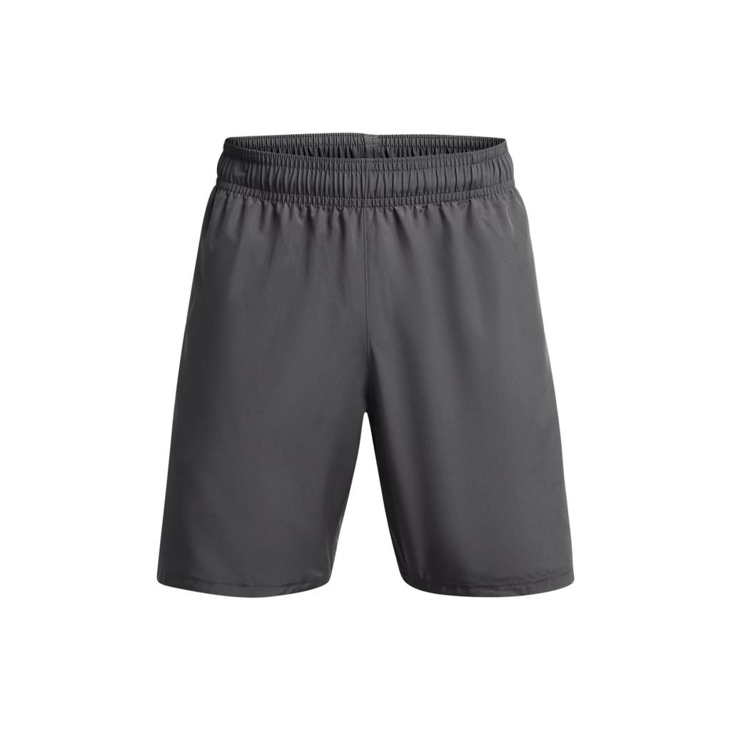 Under Armour Ua Tech™ Letter Print Breathable Woven Casual Shorts Men Shorts Dark-Gray 1383356-025
