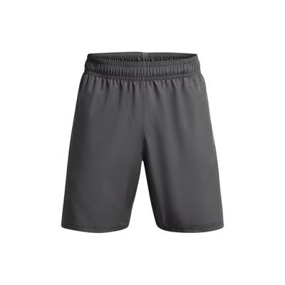 Ua Tech™ Estampa de Letras Respirável Tecido Casual Shorts Masculinos Cinza Escuro 1383356-025