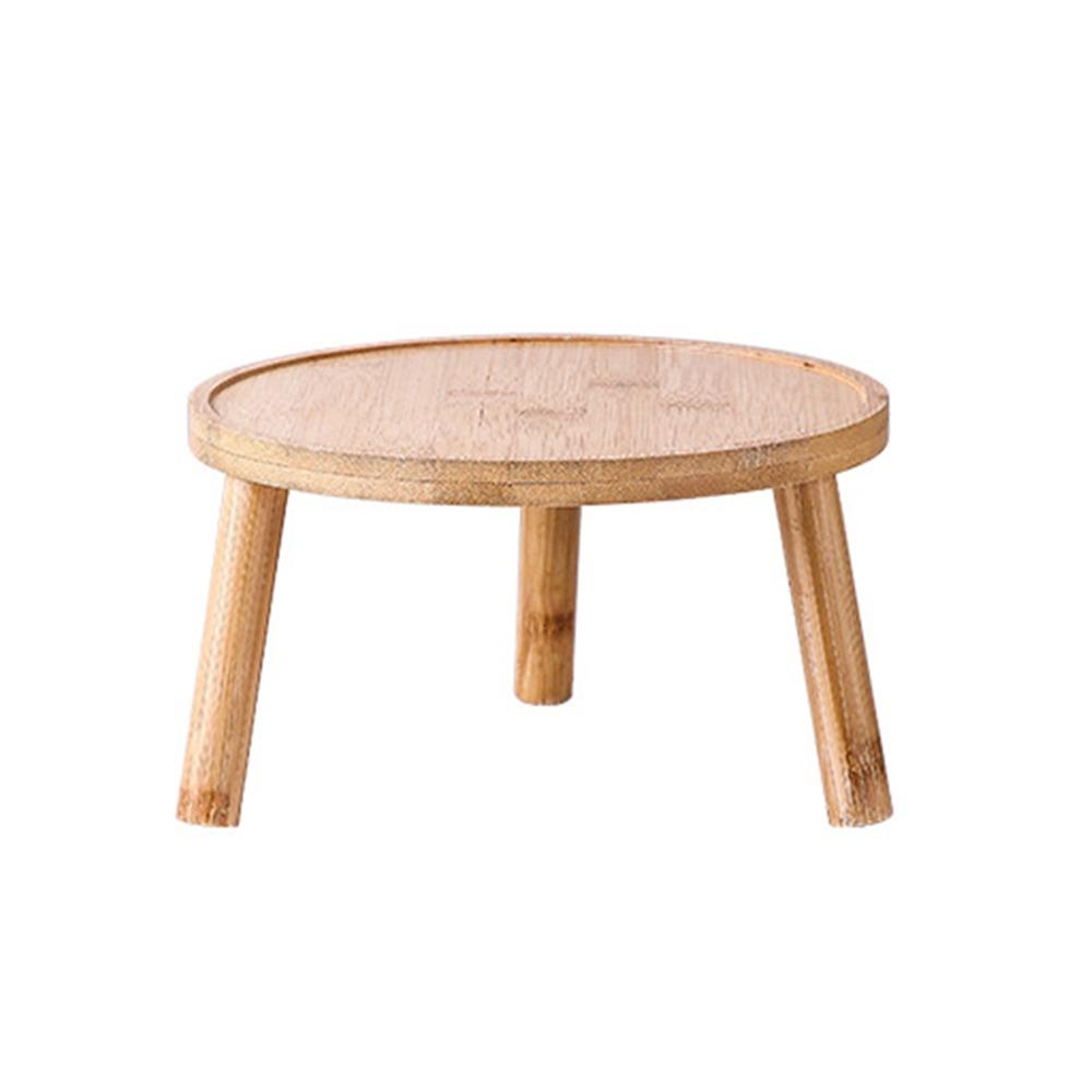 Soucoupe de pot de fleurs jaune rouge Support rond pour plantes Base de bonsaï de haute qualité Maison Bureau