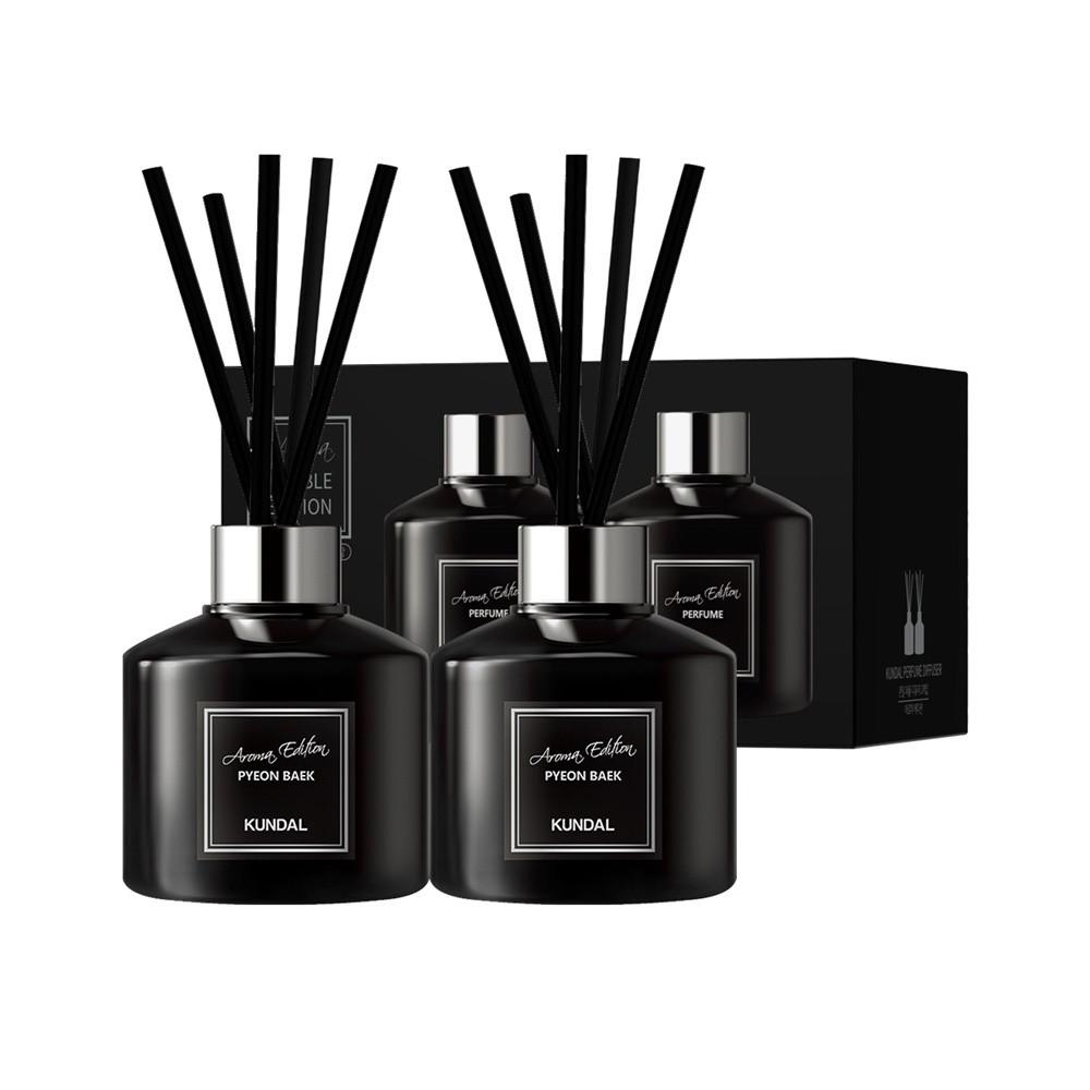 KUNDAL Parfüm-Diffusor Aroma Edition 2er-Set Zypresse 200ml, Koreanische Kosmetik mit gutem Duft
