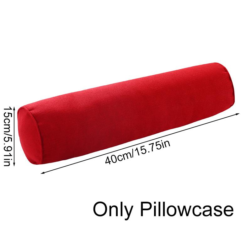 

1 шт. искусственный хлопок лен наволочка круглая принадлежности для салона красоты длинный валик 15X40 см наволочка для СПА 15X40cm