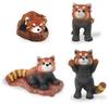 Nobu Company Excavation Master Red Panda Land Set 4-Piece RH3936-SET