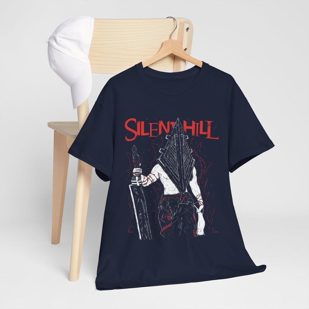 Pyramid Head Shirt Triangle Head Silence Hill V2 Premium Gift Unisex Shirt S