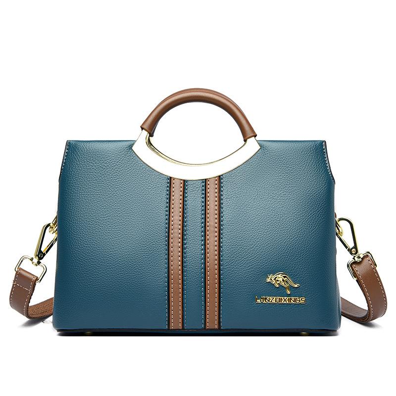 New Women's Handbag Large Capacity Stylish Retro Women's Shoulder Bag