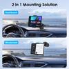 Suction Cup Tablet Car Phone Holder For Samsung Galaxy Z Fold 4 3 2 Stand Adjustable Mobile Mount For Ipad Sucker Gps Bracket