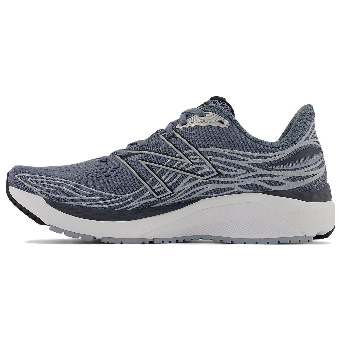 

New Balance Fresh Foam 860v12 Ocean Grey Мужские кроссовки Светло-сланцевые черные M860G12