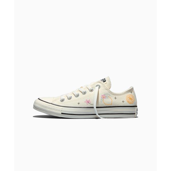 Converse Chuck Taylor All Star Market Essentials Egglet Comfortable Versatile Canvas Shoes Women Sneakers White A16681C