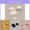Chic Baseball Pink Cap For Women Breathable Adjustable Letter Design