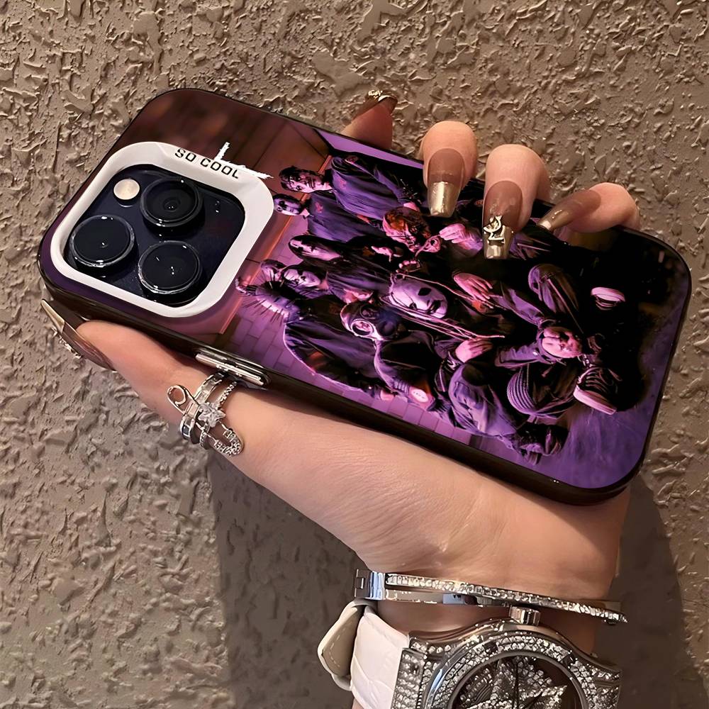 Band Cool-S-SlipknotS-S Phone Cases For IPhone 17 16 15 14 13 12 11 Plus Pro Max Pro Color Matte Cover