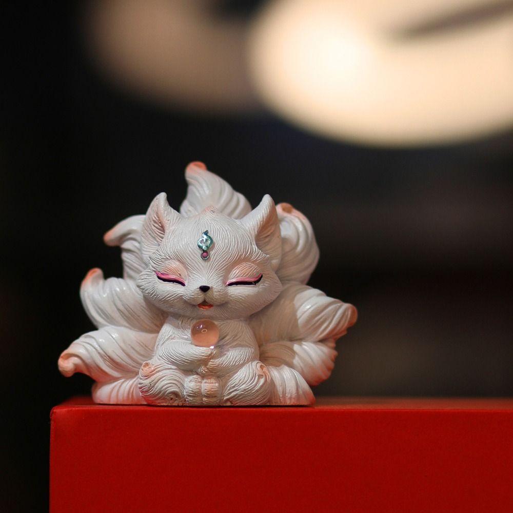 Resin Animal Sculpture Cute Garden Miniatures Figurine Crafts Little Statue  Home