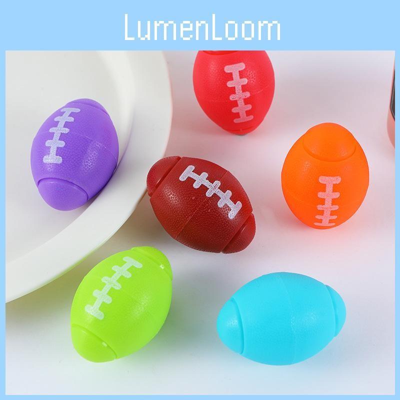 Rugby Kreisel Spinner Dekompressionsspielzeug Kinder Outdoor Geschenk Spielen