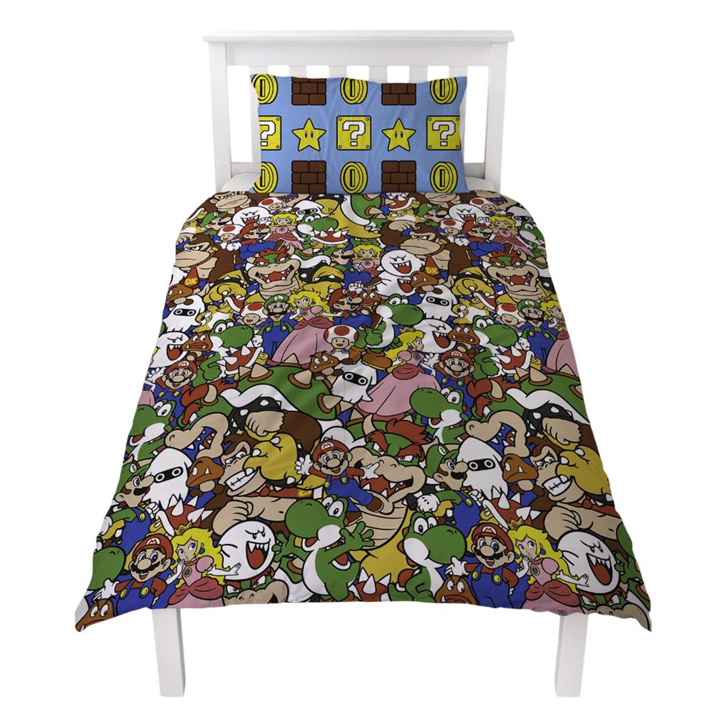 Nintendo Super Mario Reversible Duvet Set