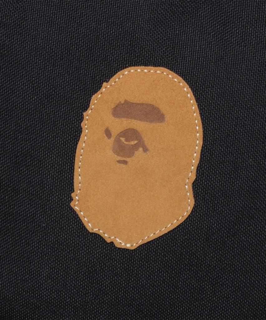Bape Ape Head Patch Cordura Daypack (M) Black