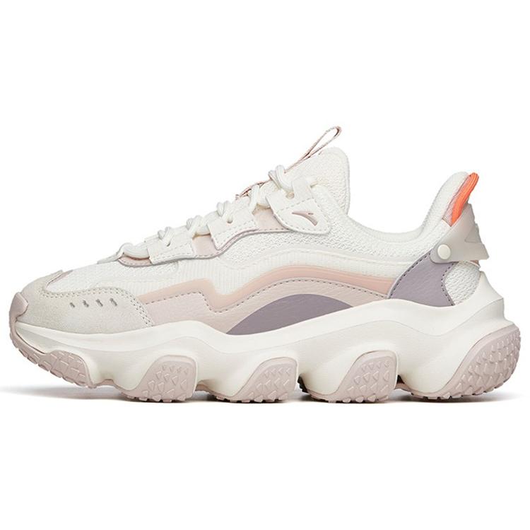 

Anta Zhou White 2.0 Soft Sole Cushioning Low top Chunky Sneakers Women s White Gray 922218883-2 37.5