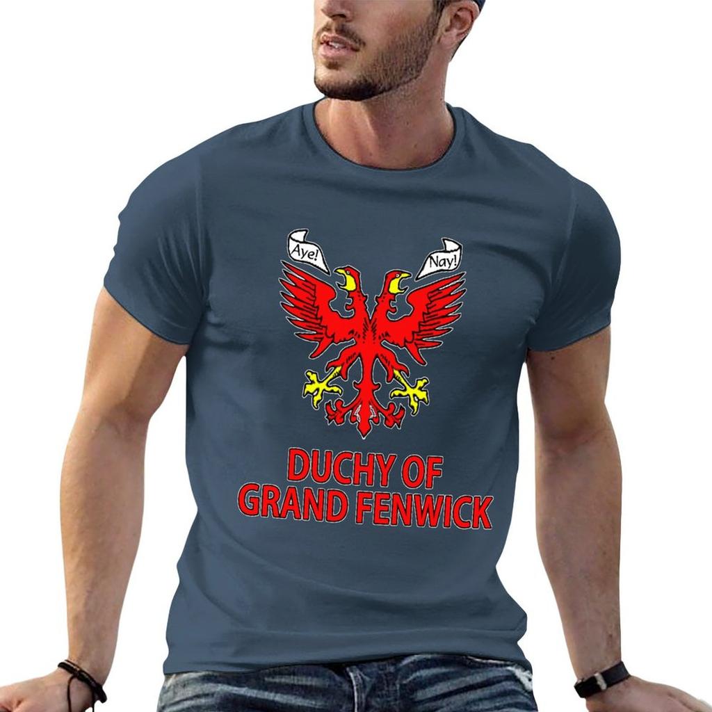 Duchy of Grand Fenwick Coat of Arms TShirt Utility Casual Work TShirt