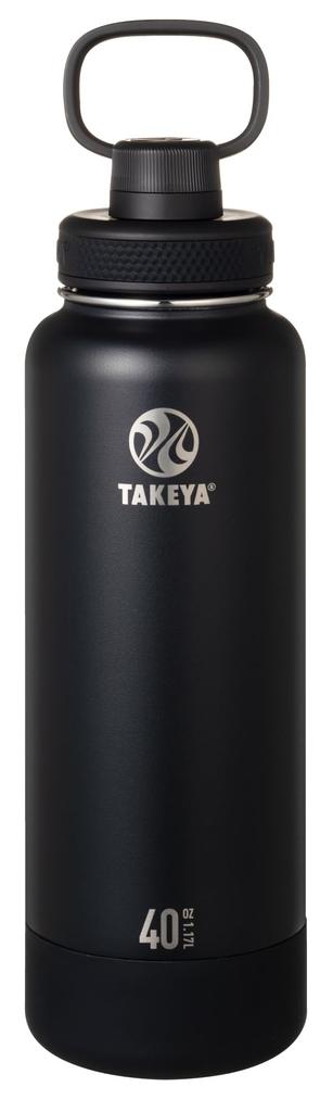 [Official Takeya] Active Line II 1.17L (1170ml) Onyx Insulated Water Bottle, TAKEYA FLASK